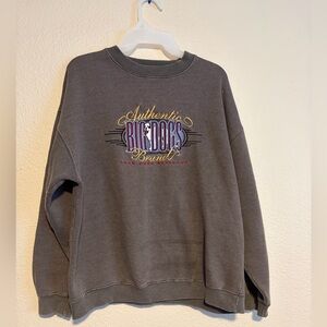 Big Dogs Men's Vintage 90s Grey Crewneck
